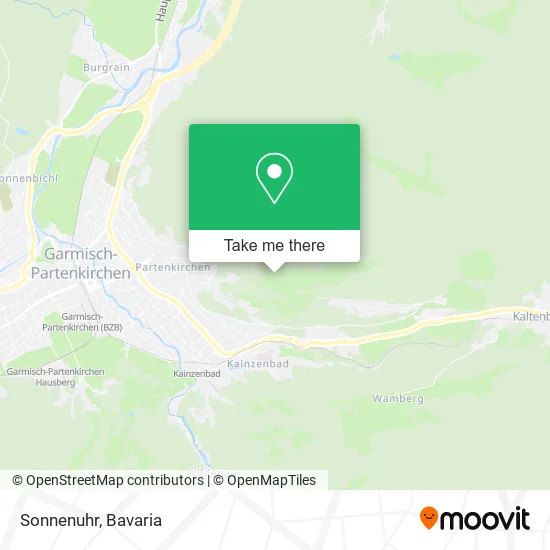 Карта Sonnenuhr