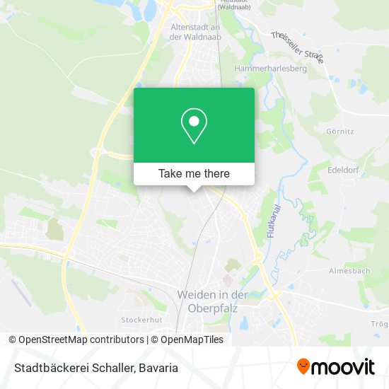 Stadtbäckerei Schaller map
