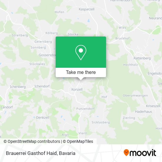 Brauerrei Gasthof Haid map