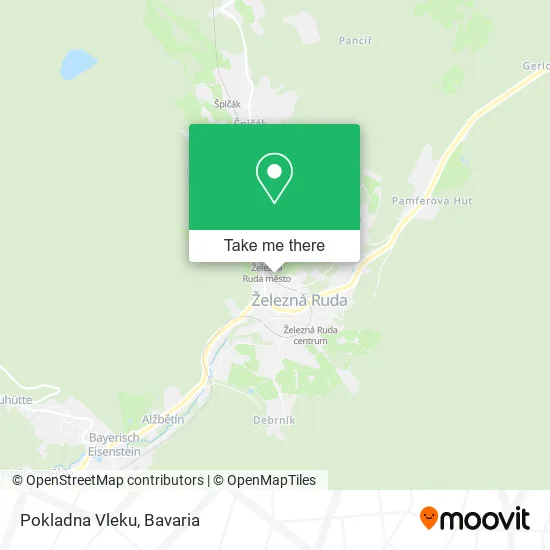 Карта Pokladna Vleku