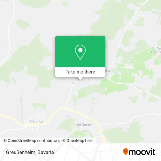 Карта Greußenheim