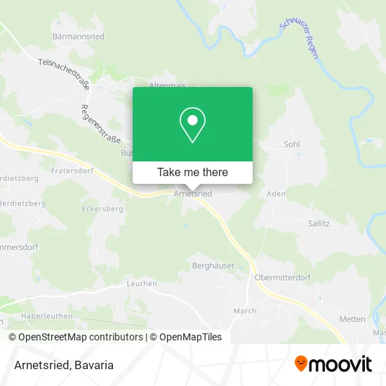 Карта Arnetsried