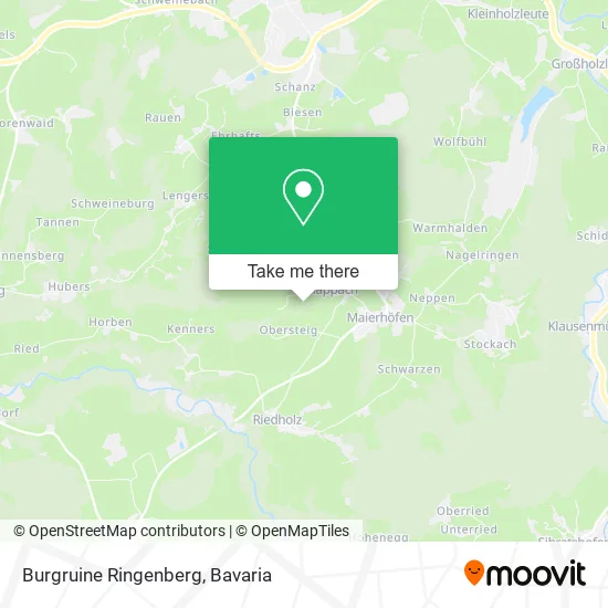 Карта Burgruine Ringenberg