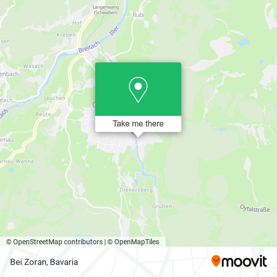 Bei Zoran map