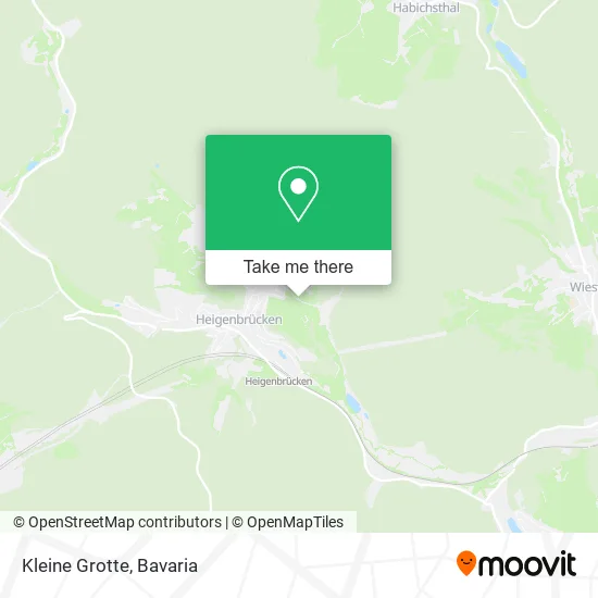 Карта Kleine Grotte