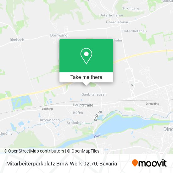 Mitarbeiterparkplatz Bmw Werk 02.70 map