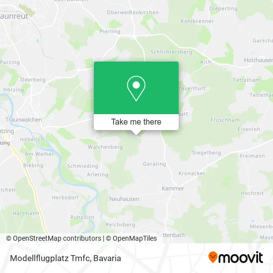Карта Modellflugplatz Tmfc