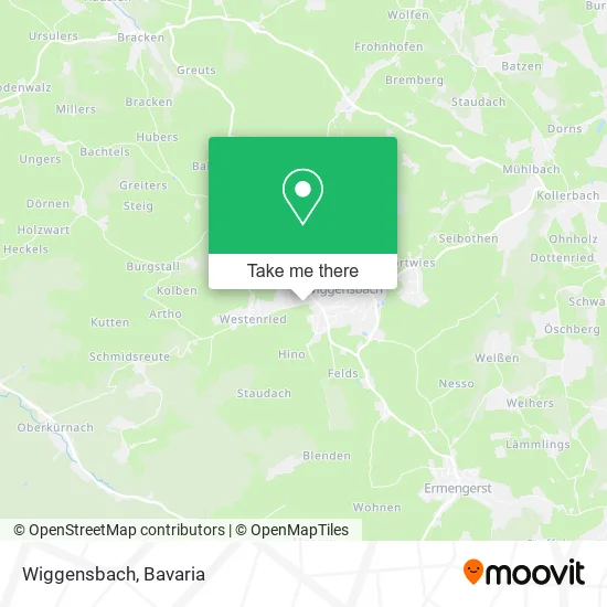 Карта Wiggensbach