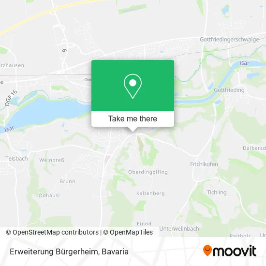 Карта Erweiterung Bürgerheim