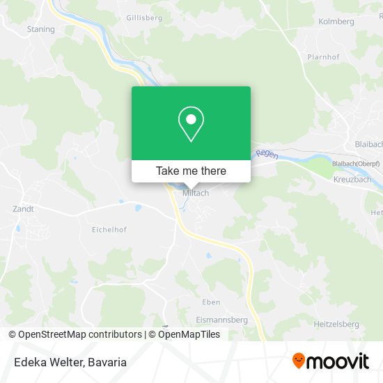 Edeka Welter map