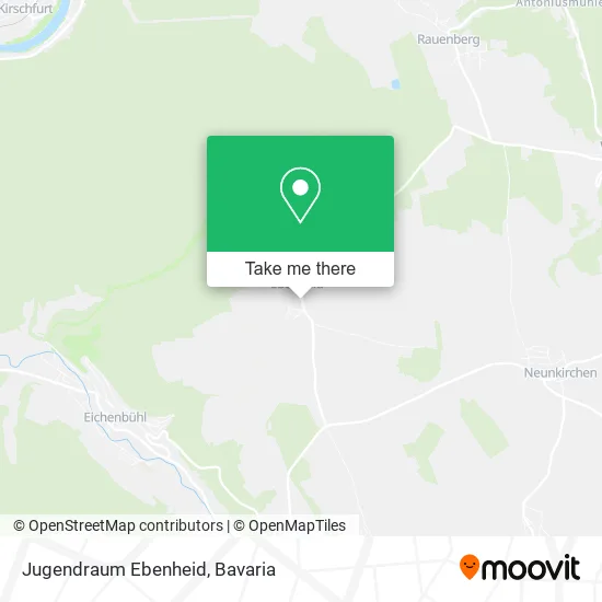 Карта Jugendraum Ebenheid