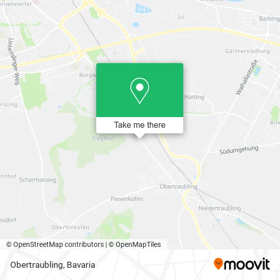 Карта Obertraubling
