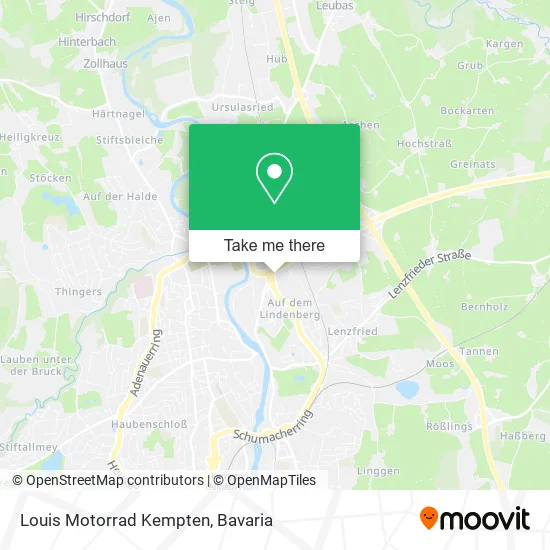 Карта Louis Motorrad Kempten
