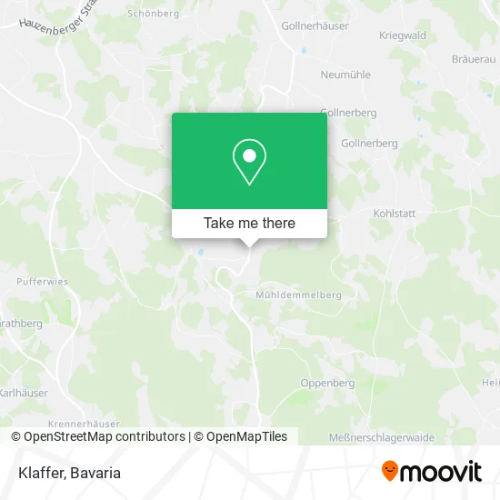 Карта Klaffer