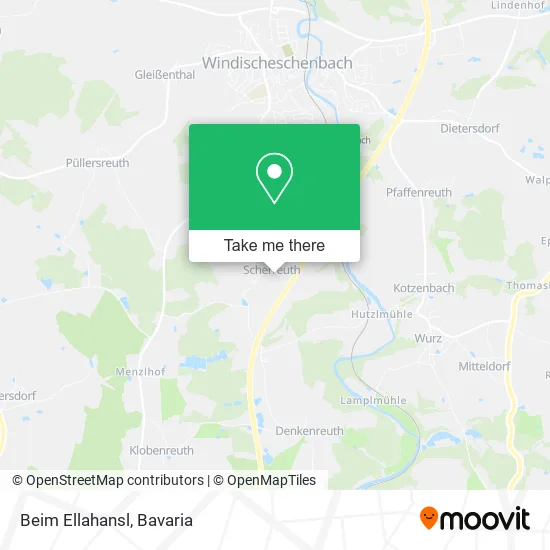 Карта Beim Ellahansl