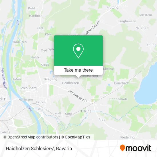 Карта Haidholzen Schlesier-/