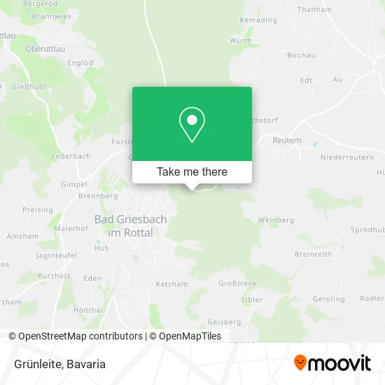 Карта Grünleite