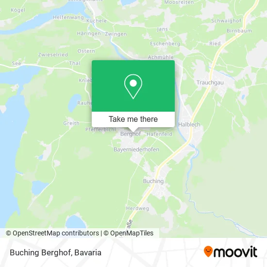 Карта Buching Berghof