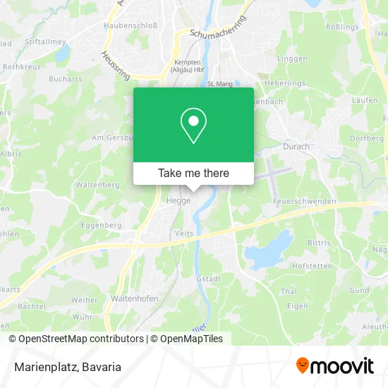 Карта Marienplatz