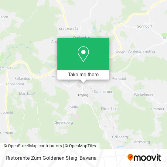 Карта Ristorante Zum Goldenen Steig