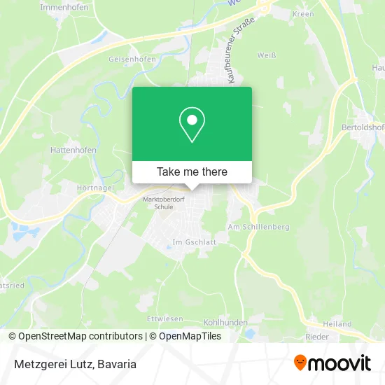 Карта Metzgerei Lutz