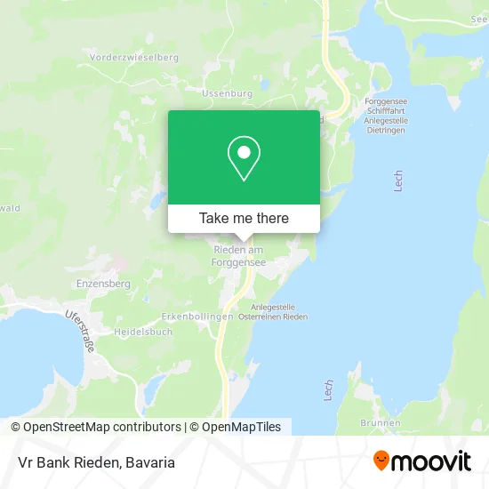 Карта Vr Bank Rieden