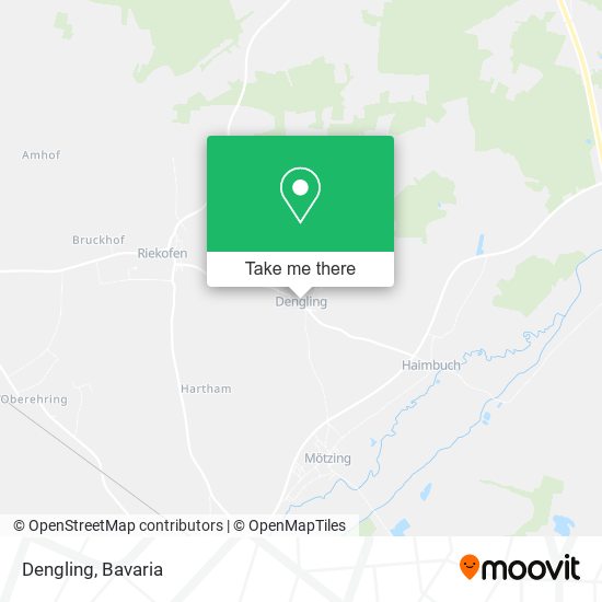 Карта Dengling