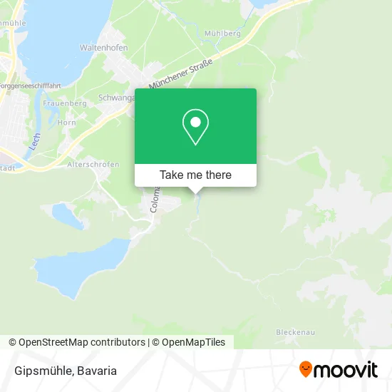 Карта Gipsmühle