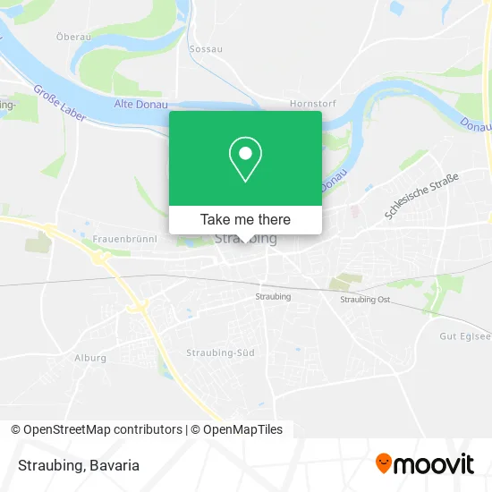 Карта Straubing