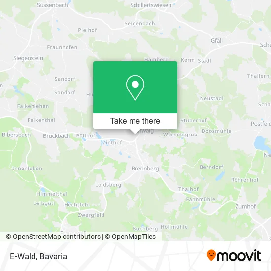 Карта E-Wald