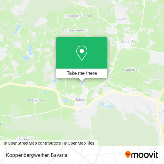 Карта Koppenbergweiher