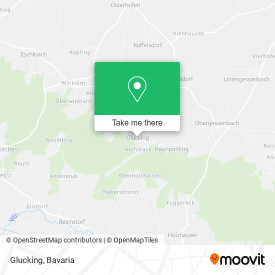 Карта Glucking