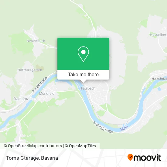 Карта Toms Gtarage