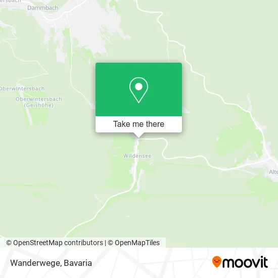 Карта Wanderwege