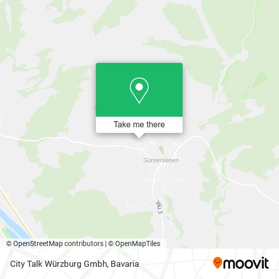 City Talk Würzburg Gmbh map