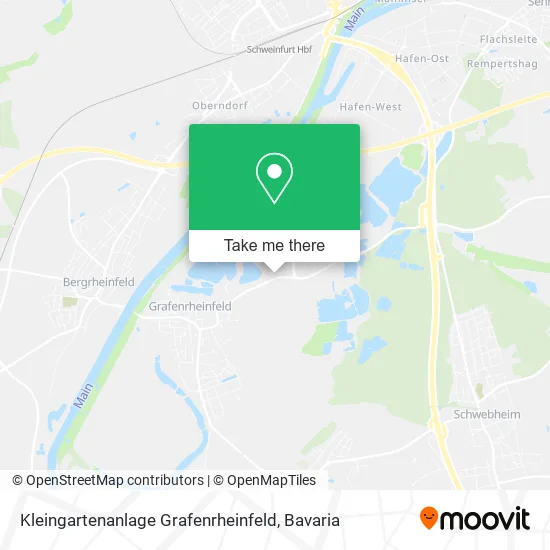 Карта Kleingartenanlage Grafenrheinfeld