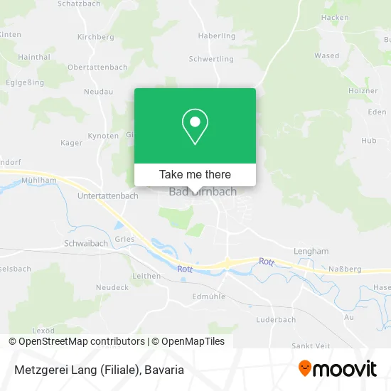 Карта Metzgerei Lang (Filiale)