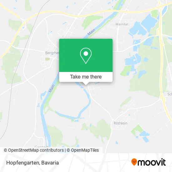 Карта Hopfengarten