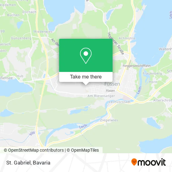 Карта St. Gabriel