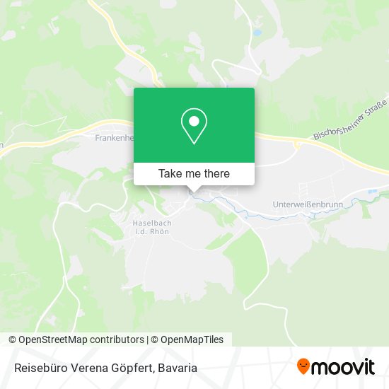 Reisebüro Verena Göpfert map
