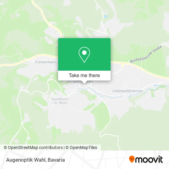 Карта Augenoptik Wahl