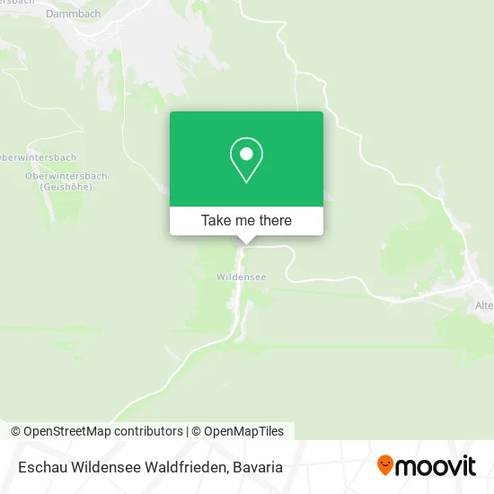 Карта Eschau Wildensee Waldfrieden