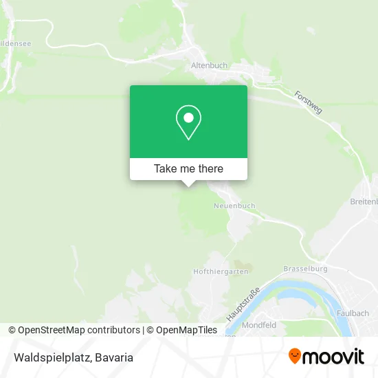 Карта Waldspielplatz