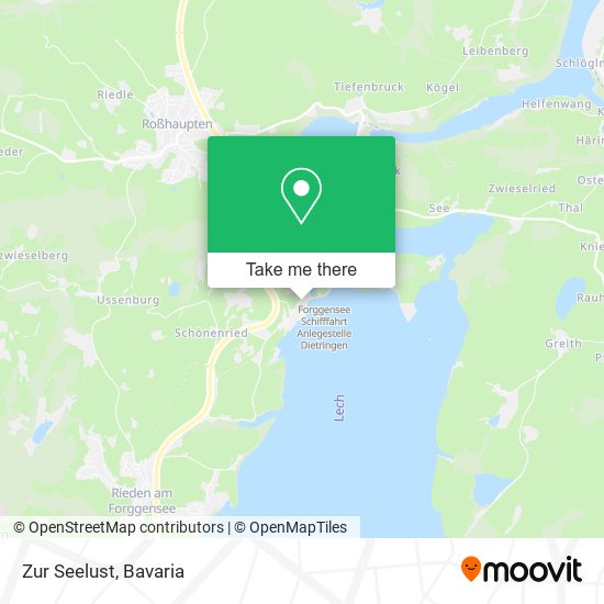 Zur Seelust map