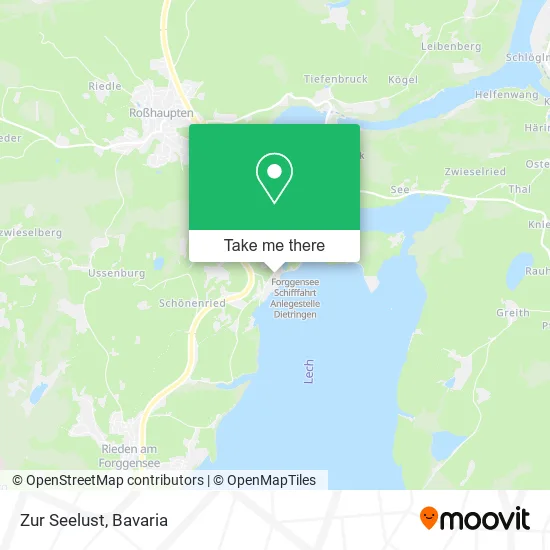Карта Zur Seelust