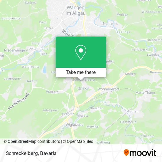 Карта Schreckelberg