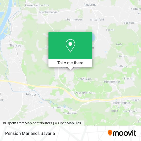 Pension Mariandl map