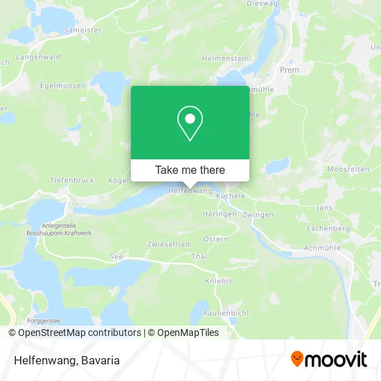 Карта Helfenwang
