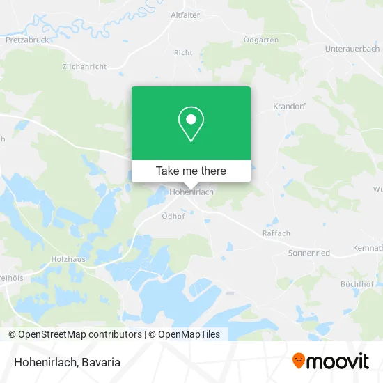 Карта Hohenirlach