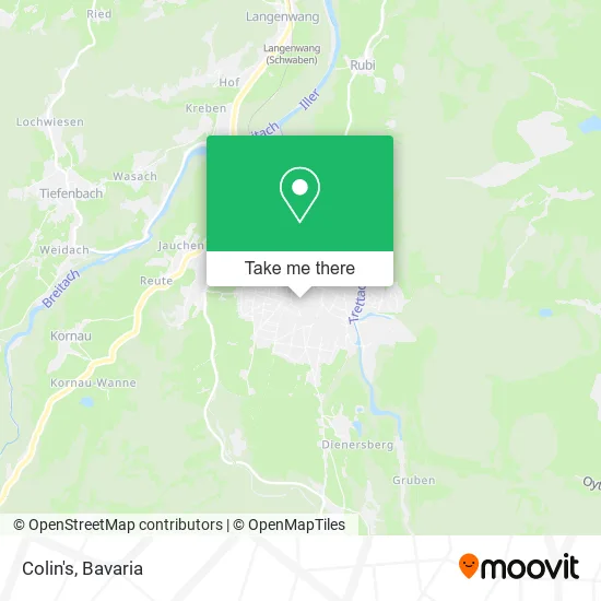 Карта Colin's